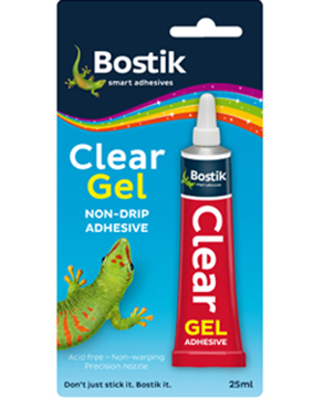 Clear Gel Adhesive 25ml B/Card